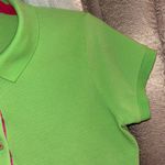Lilly Pulitzer Vintage Size M Lime Green Polo Photo 4