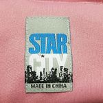 Star City  Pink Polyester Tank Top with Beading (M) Photo 2