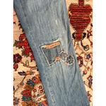 Ralph Lauren Women’s Polo  Embroidered Floral Straight Leg Jeans Y2K READ Photo 4