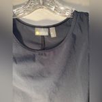 Zella  Charcoal Women's Tank Top with hole design medium #721 Photo 2