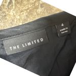 The Limited Vintage Y2K‎  Black Ruffle Tiered Satin Skirt Size 4 Whimsigoth Photo 2