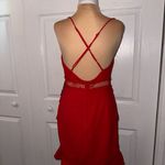 Hello Molly  NWOT Searching Seattle Red Mini Dress Size Medium Photo 2
