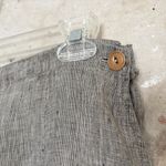 Flax Wide Leg Linen Ankle Pants Photo 2