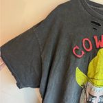 Gray Cowboys Don't Cry Graphic T Photo 2