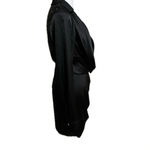 Mable black low cut mini dress small Photo 3