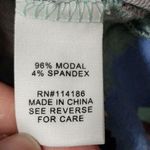 Parker Alyson  aqua floral terrycloth sweatshirt size 1X Photo 7