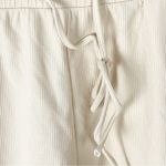 Princess Polly  Ivory Knit Elastic Drawstring Waist High Rise Shorts, Size 8 Photo 5