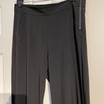 Athleta NWOT Lounge wear Trousers casual dress pants wide flare zip side snaps workSport Active athletic training comfy Photo 1