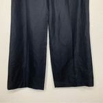 Ralph Lauren NWOT Lauren  Linen Blend Black Wide Leg Women’s Pants Photo 5