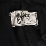 Nightcap  Dixie Long Sleeve Lace Romper Size 2 Black Partially Lined Keyhole Back Photo 7