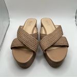 Raye EUC  Tiko Wedge color natural size 7.5 platform sandals women’s Photo 1