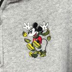 Disney VTG Mickey‎ Unlimited XL Fleece Pullover  Sweatshirt Embroidered 919 Photo 2