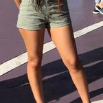 No Boundaries high waisted green shorts Photo 1