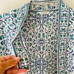 Max Studio One Size Open Kimono Swim Cover Up Tunic Floral Boho Chic Photo 2