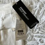Liverpool  Women's Kennedy Crop Straight Jeans in bone white bite size 10/30 Photo 4