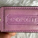 Coach  lavender pink Replacement Hang Tag Bag Charm Photo 0