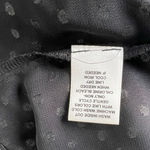 Elle Sheer Lace Black Long Sleeve Blouse Women’s Size Small Polka dot Photo 8