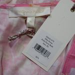 Love Shack Fancy NWT Ellis Mini in Pink Party Bash Ruffle V-neck Cotton Dress XL Photo 2