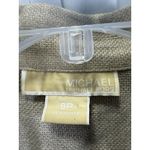 Michael Kors  Blazer Womens 8P Linen Single Button Lightweight Jacket Pockets Photo 1