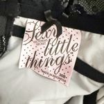 Victoria's Secret | Black Nude Lace Nightie Neglige Dress Padded Y2K | Size 36B Photo 6