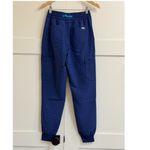 FIGS High Waisted Uman Relaxed Jogger Scrub Pants in Sapphire, Size X-Small Photo 10