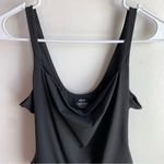 SKIMS NWOT Black Fits Everybody Square Neck Bodysuit Photo 6