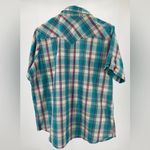 Wrangler  Wrancher womens short sleeve pearl‎ snap shirt, XL Photo 1