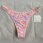 Kulani Kinis  Twin Strap Cheeky Bikini Bottom Citron Coast Size Large New W/ Tag Photo 9
