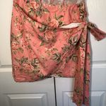 NWT Full Bloom Floral Lace Corset Wrap Mini Dress Size M White Size M Photo 6