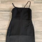 Dynamite  asymmetric dress with back detail in jet black Photo 6