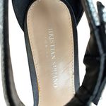 Christian Siriano for Payless COLLINS Black Satin Rhinestone Zip Heels Size 8.5 Photo 8
