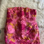 SHOWPO Brailey Midi Dress In Pink Jacquard Size 12 Photo 9