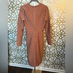 Akira  Mauve Cut Out Lace Up Sexy Body Con Dress, Small Photo 1