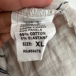 Lina Tomei Linen Dress XL Embroidered Lagenlook Farmer Earthy Cottage Boho Tan Photo 6