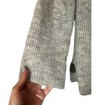 Leith Gray Long Sleeve Basic Simple Pullover Knit Sweater Women Sz S Photo 2