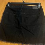 American Eagle  Black Jean Skirt Photo 4