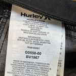 Hurley  Overalls Women's Size Medium Black 100% Cotton Front Zip Adjustable‎ Photo 6