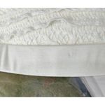 POL - Lace Cropped Halter Bralette Racer Back Ivory Size M Photo 5