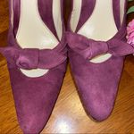 Banana Republic  Purple suede shoes. Size 7.5 Photo 2