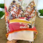 Didier Parakian Floral Art Printed Flowy Maxi Dress | Boho Gypsy Vintage Size M Photo 10