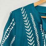 BloomChic Cotton Bandana Print Tassel Trim Midi Dress size 14 Photo 4