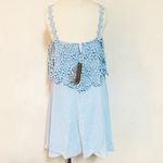 Francesca's Crochet Layered Boho Dress Photo 2