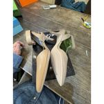 Sam Edelman Okala Strappy Slingback Pumps Heels size 9.5 Nude Leather Photo 8