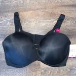 Ashley Stewart Butterfly Plunge Black Bra Size 42H New with Tags Photo 0