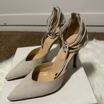 IRO PARIS Mifal Suede Pointed Toe Ankle Tie Pumps 40 Photo 4