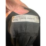 ZARA  Basic Dark Gray Dressy Pleated Front Trouser Slack Pants Women Sz 6 Photo 7
