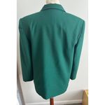 Counterparts Vintage Petites Women’s Green Blazer Size 10 Photo 3