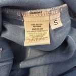 Bella Dahl  Chambray Striped Button Down Dress Women's Sleeveless White Blue S Photo 6