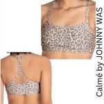 Johnny Was  Calme Life in Balance Endurance Leopard Print Sports Bra‎ NWT Photo 1