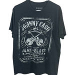 Johnny Cash Black Band Tee size L Size L Photo 0